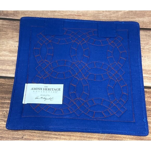 1.8 VTG Amish Heritage Collection Willitts Frameable Quilt by Ann Dezendorf 6X6 - Picture 3 of 7